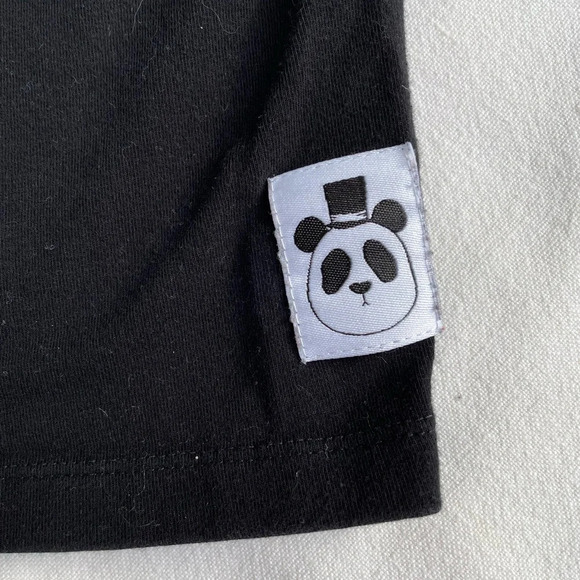 Mini RODINI basic  black long sleeve tee 128/136, size 7-9 - Picture 3 of 4